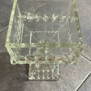 Elegant Clear Glass Vase